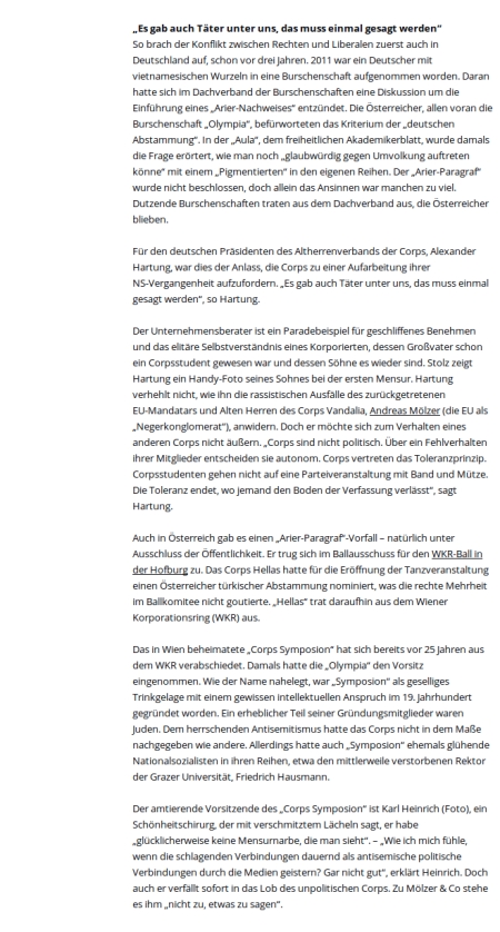 Profil: Akademische Corps als Gäste in der Israelitischen Kultusgemeinde (3/4)